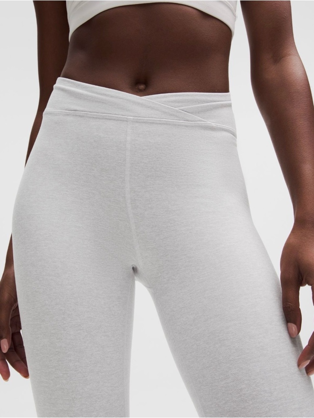 NWT!!! lululemon soft suedey cross waist leggings